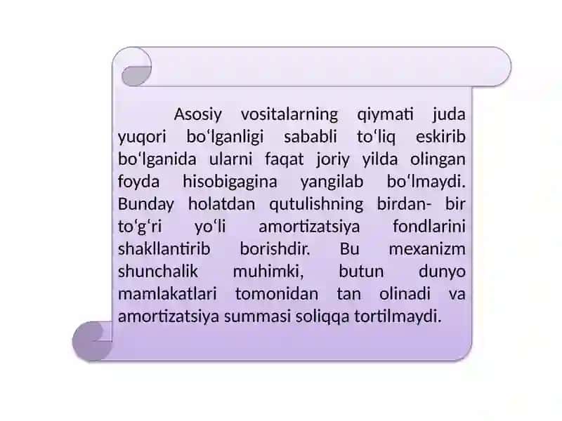 Investitsiya loyihalarini moliyaviy-iqtisodiy baholashning metodologik asoslari 3