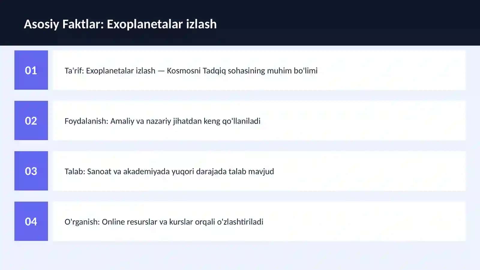 KOSMOSNI TADQIQ 3