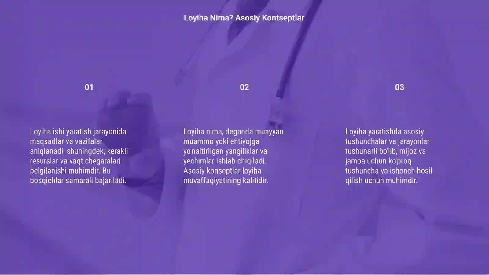 Loyiha ishi yaratib ber 3