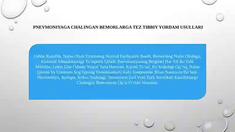Pnevmoniyagachalinganbemorlargateztibbiyyordamusullari 3
