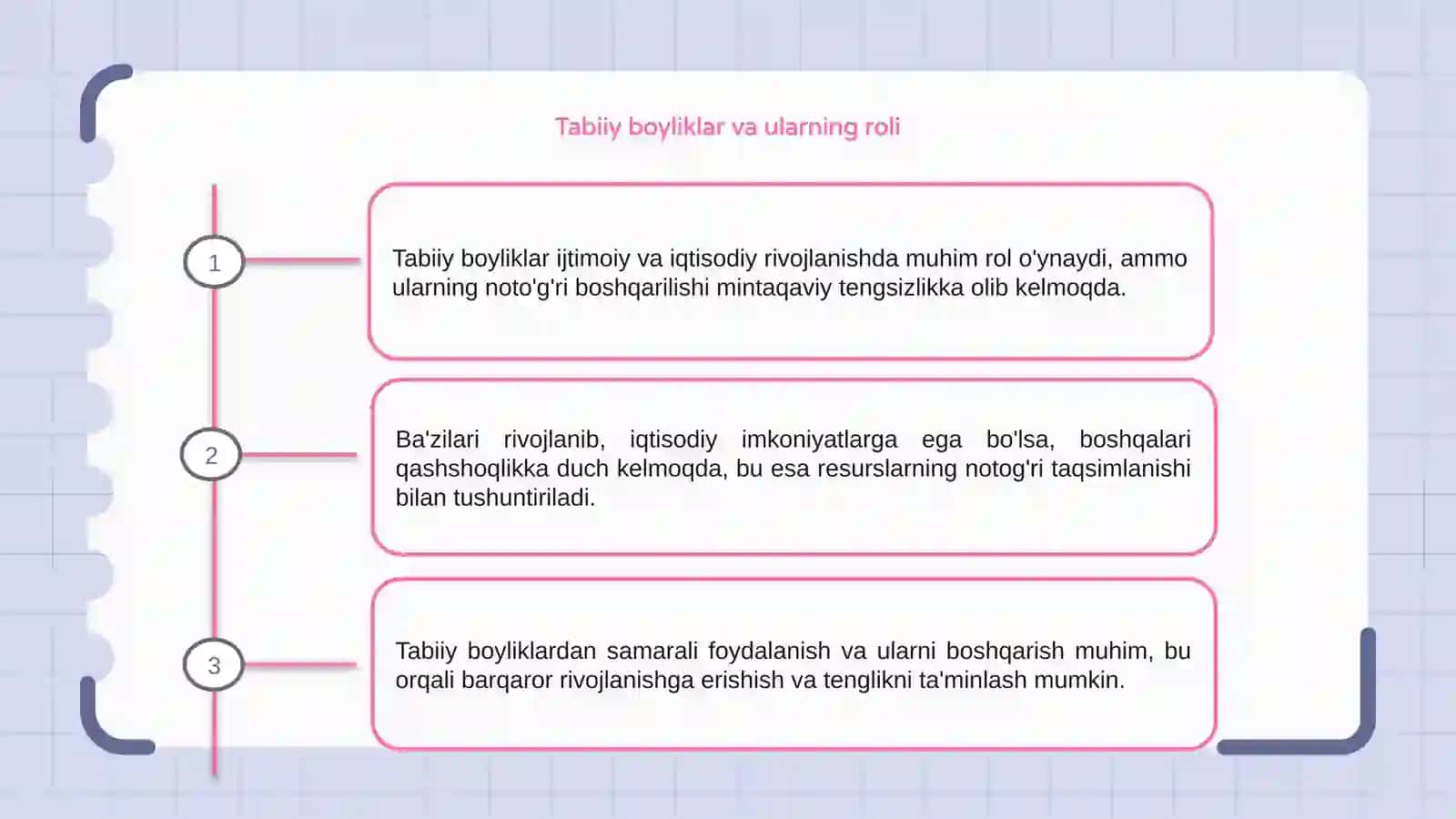 Tabiiy boyliklar va ularning roli 3