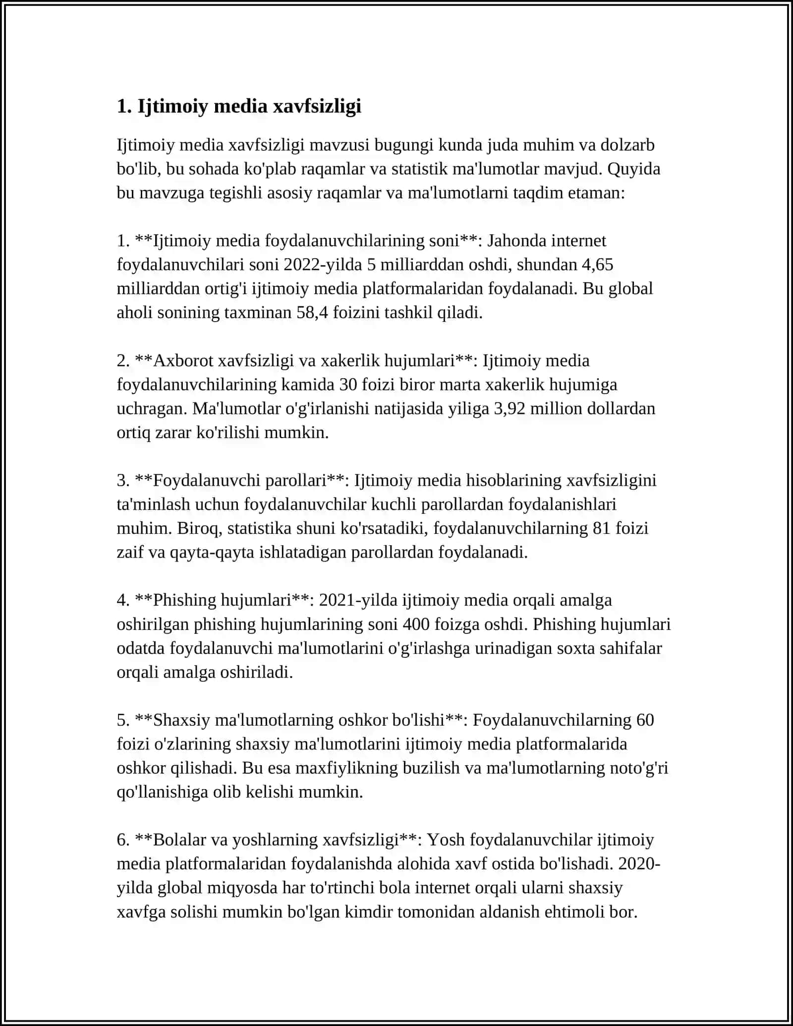 IJTIMOIY MEDIADA TARTIB VA XAVF XATARLAR 3