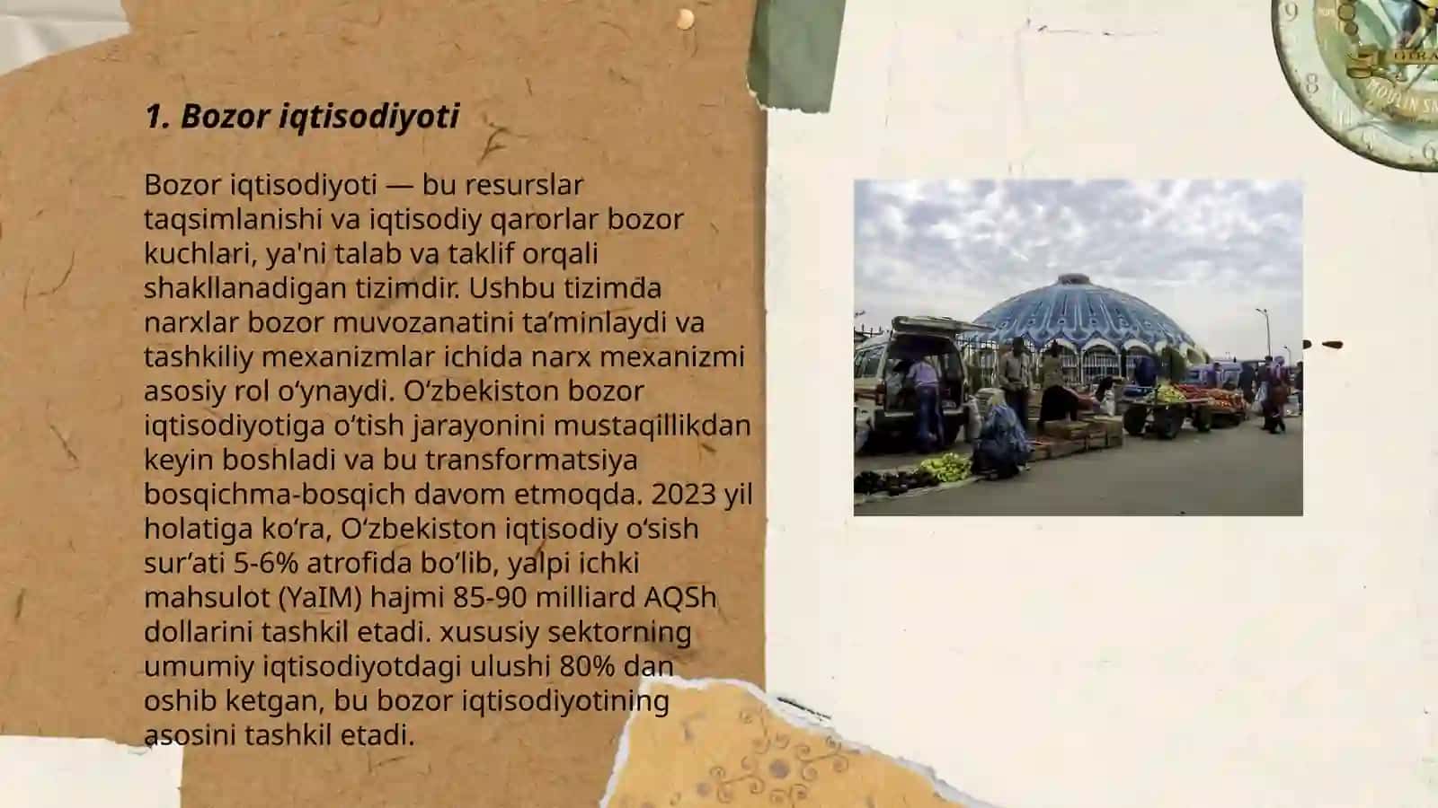 Bozor va tavakkalchilik 3