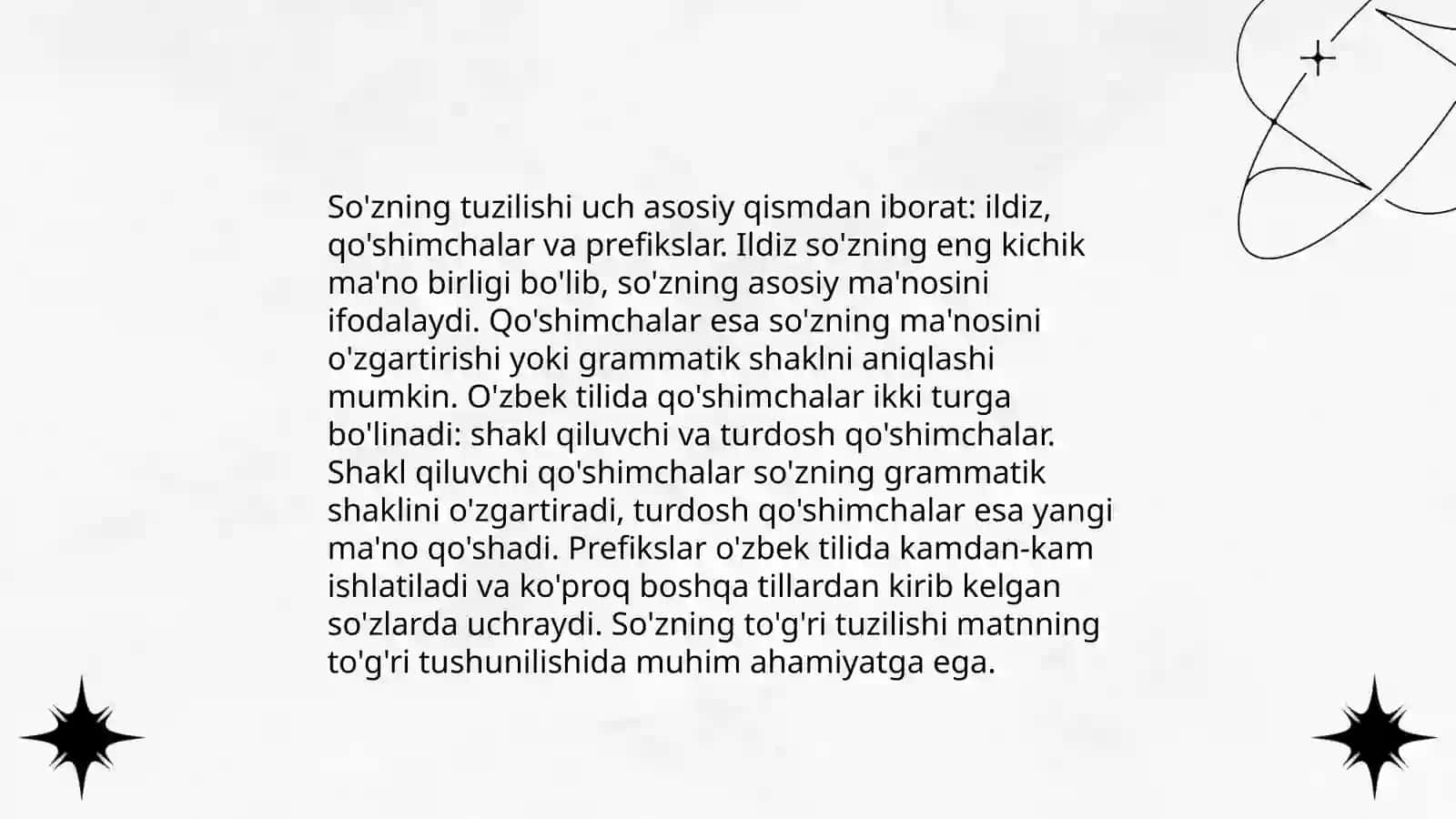 So’zning morfemik tahlili 3