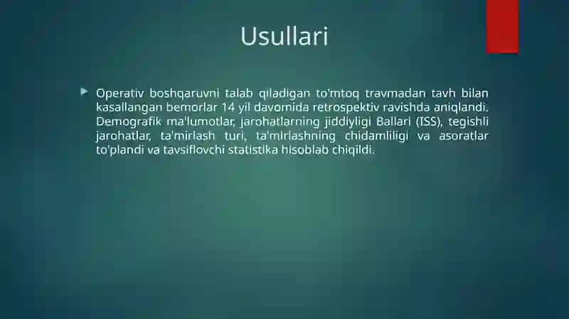 Travmatik qorindevorichurralari 3
