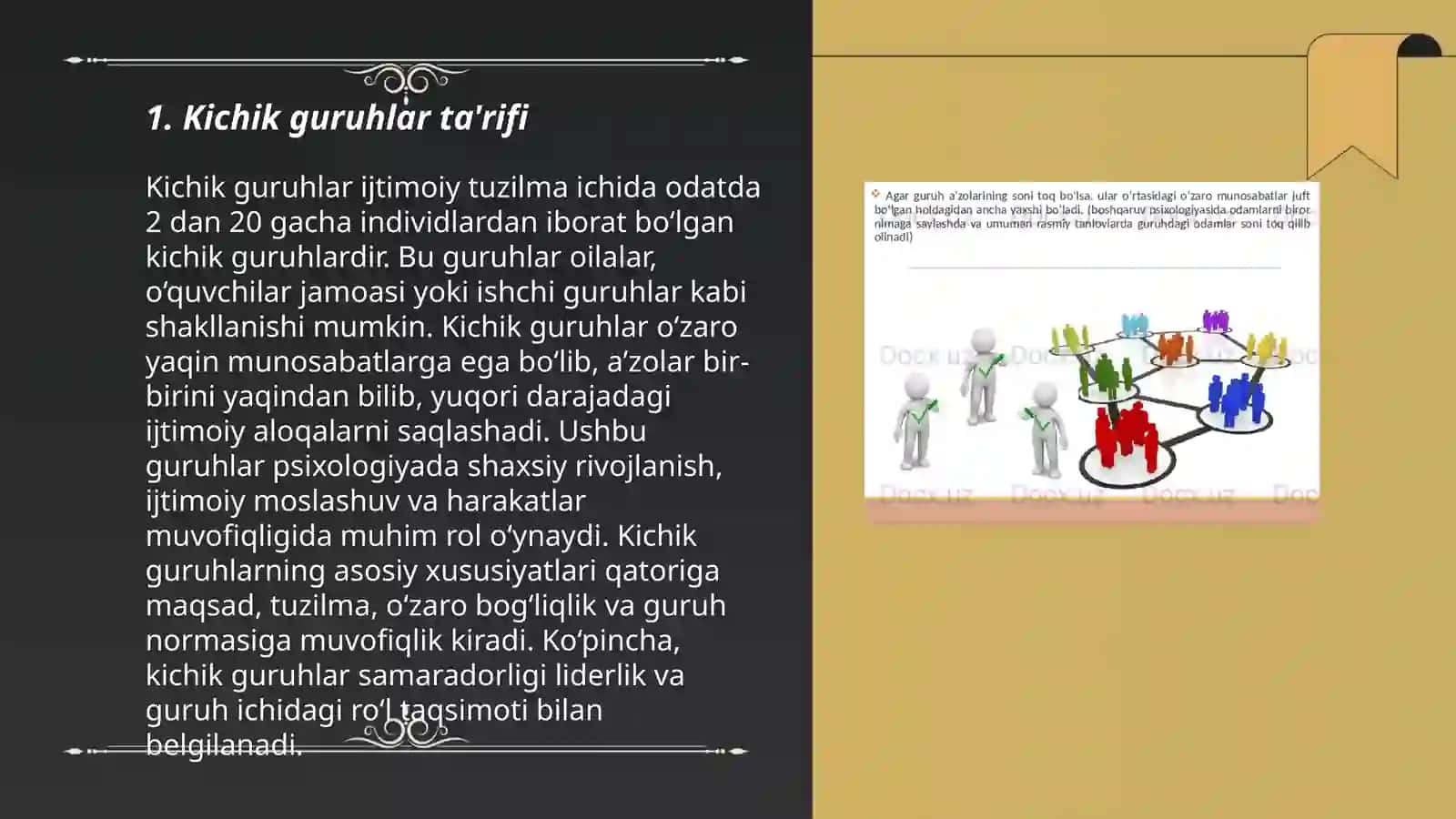 Kichik guruhlar psixologiyasi 3