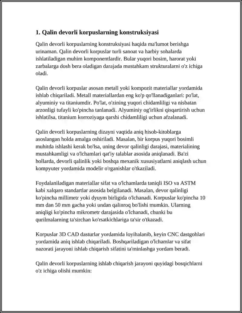 QALIN DEVORLI KORPUSLARNI CHEGARAVIY USULI BO‘YICHA HISOBLASH 3