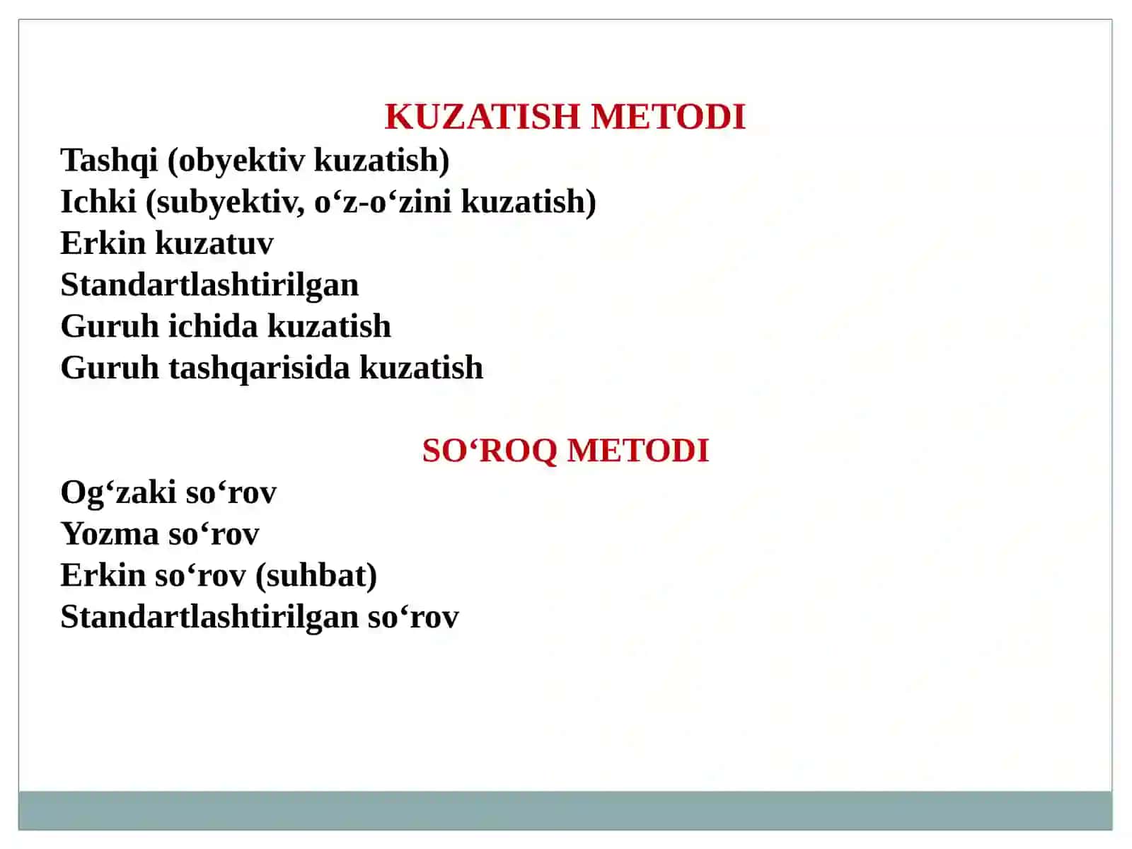 ILMIY TATQIQOT METODLARI 3
