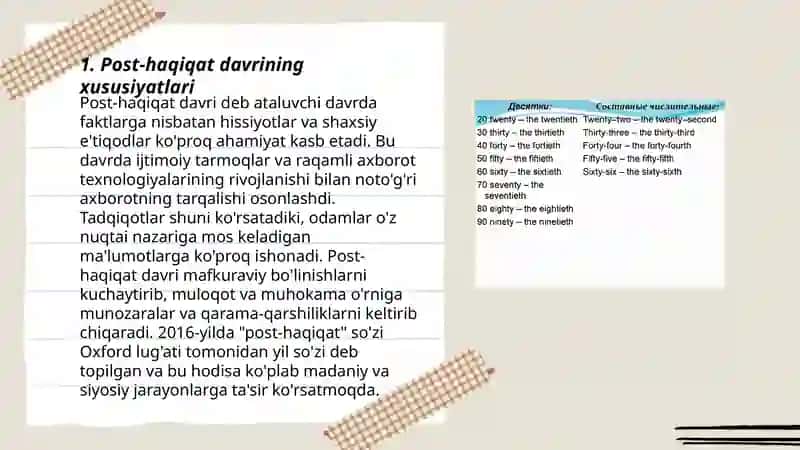 Post-haqiqat shahrini tahlil qilish 3