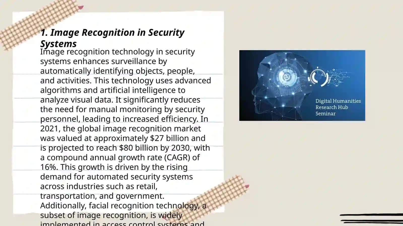 Vision system application of Artificial Intelligence 3