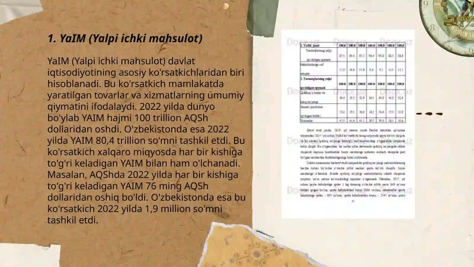 YaIM (Yalpi ichki mahsulot) 3