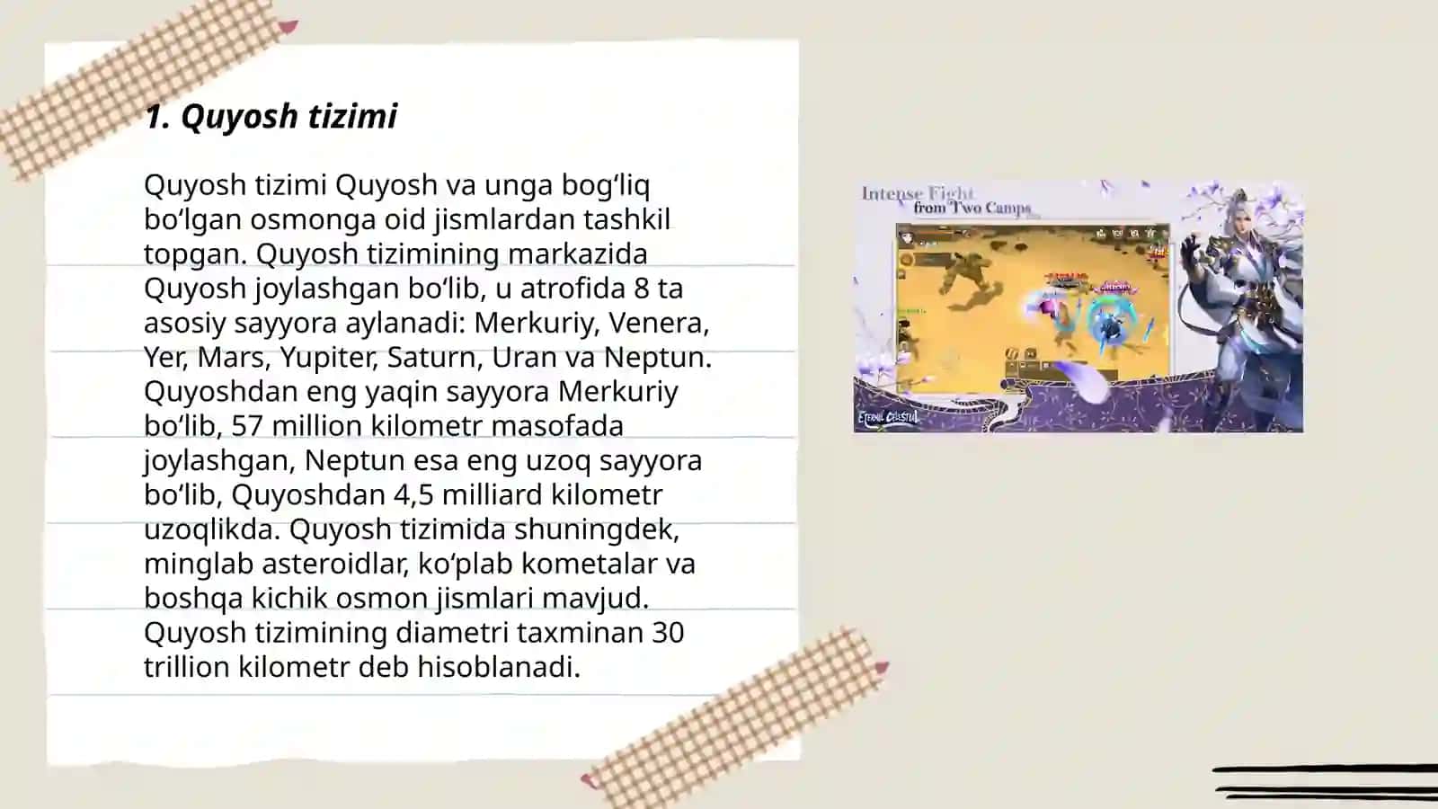 Quyosh tizimi 3