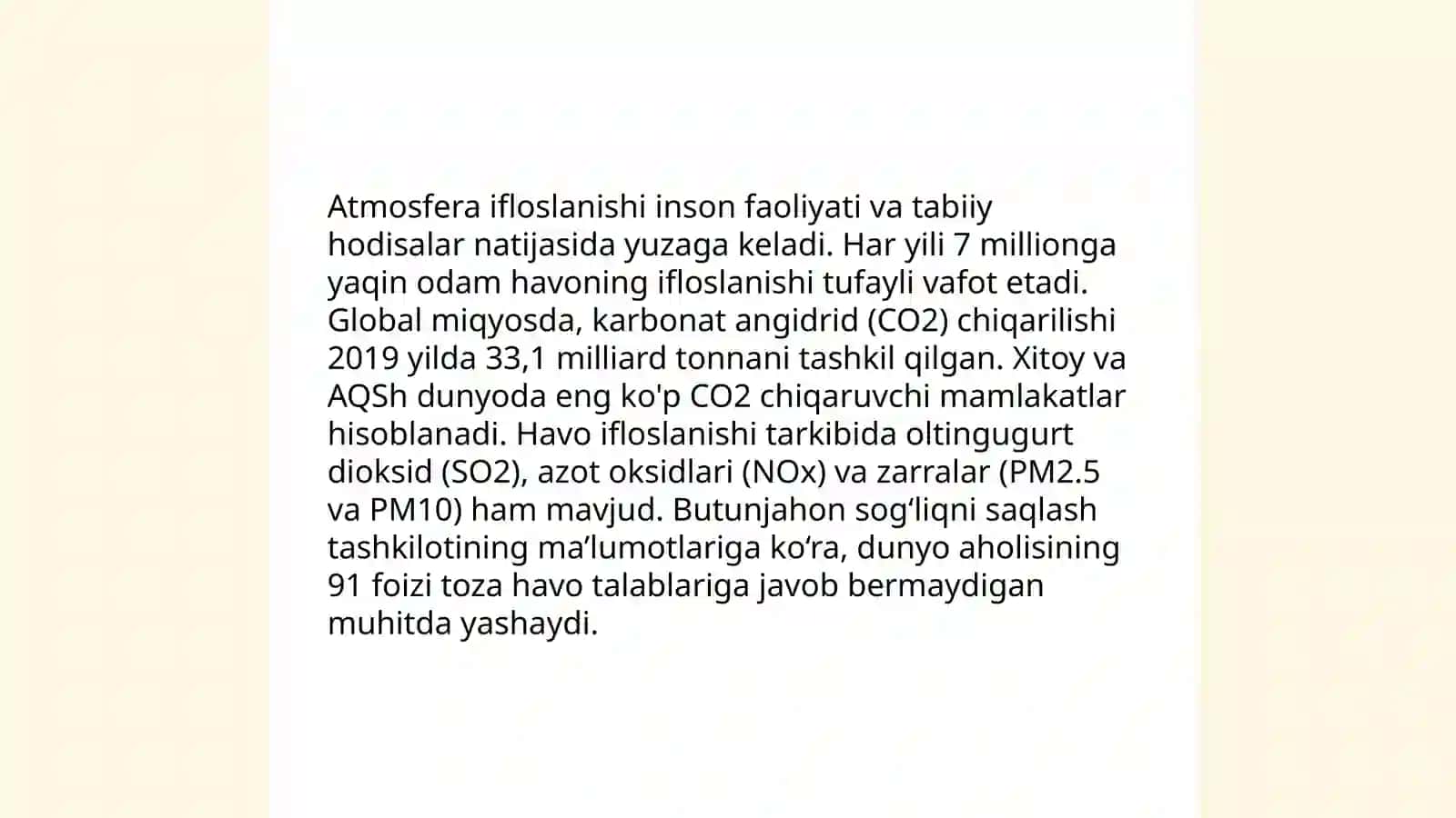 Ekologiya muammolari 3
