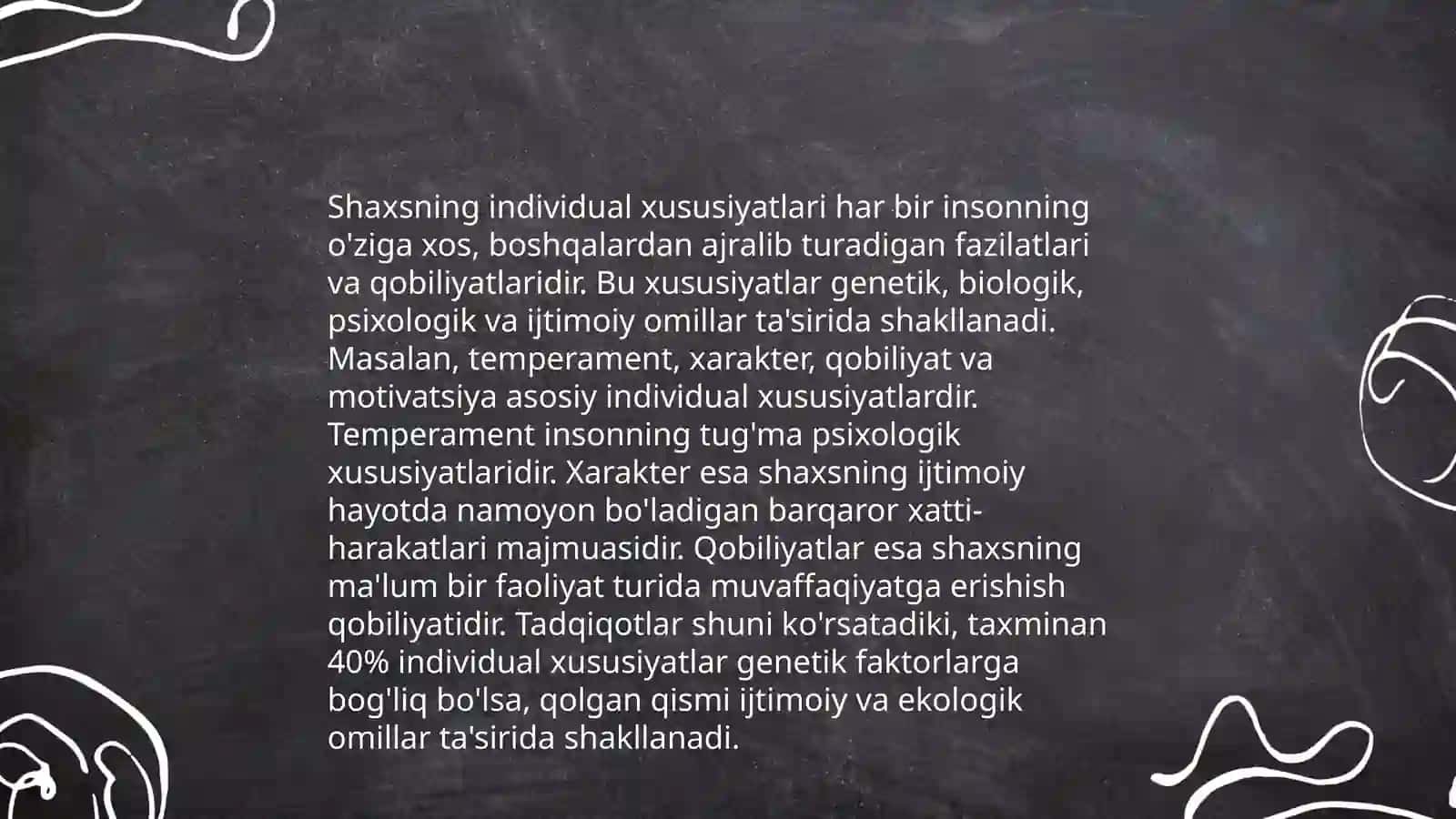 Pisixologiyadan shaxs 3