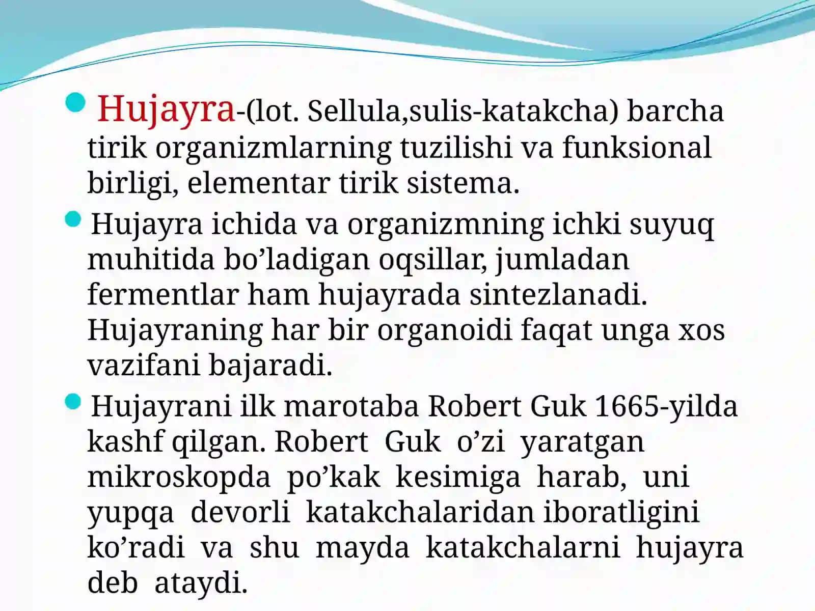 Irsiyatning sitologik asoslari 3