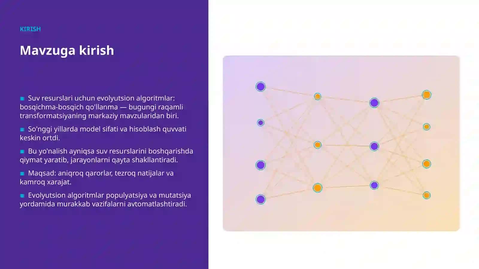 Suv resurslari uchun evolyutsion algoritmlar: bosqichma-bosqich qo'llanma 3