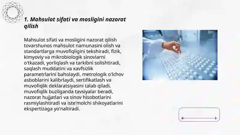Mahsulot sifati va mosligini nazorat qilish 3