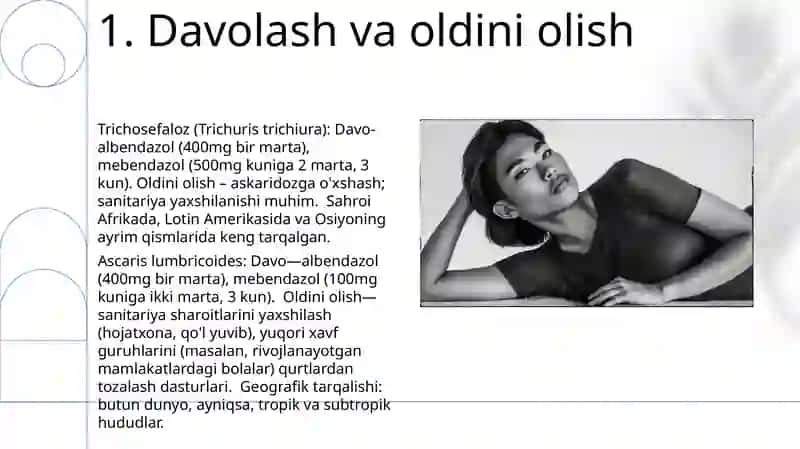 Odam askaridasi (Ascaris lumbricoides) 3