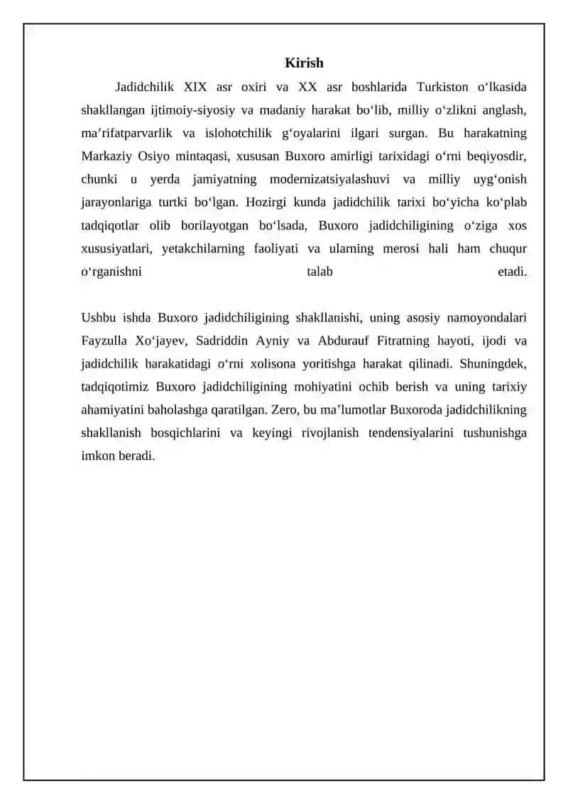 Jadidchilikning Buxoroda shakllanishi 3