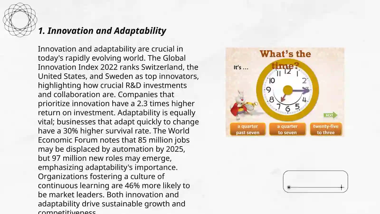 Innovation and Adaptability in Today's Business World 3