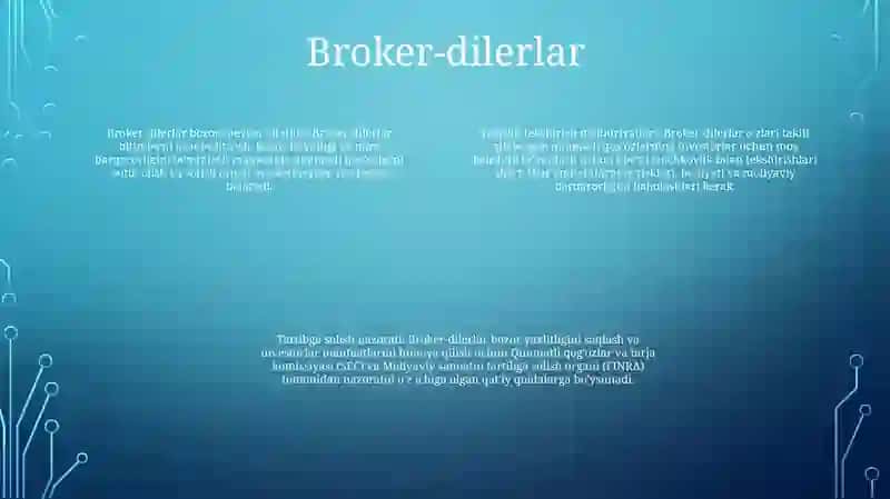 Qimmatli Qog‘Ozlar Bozorining Professional Ishtirokchilari 3