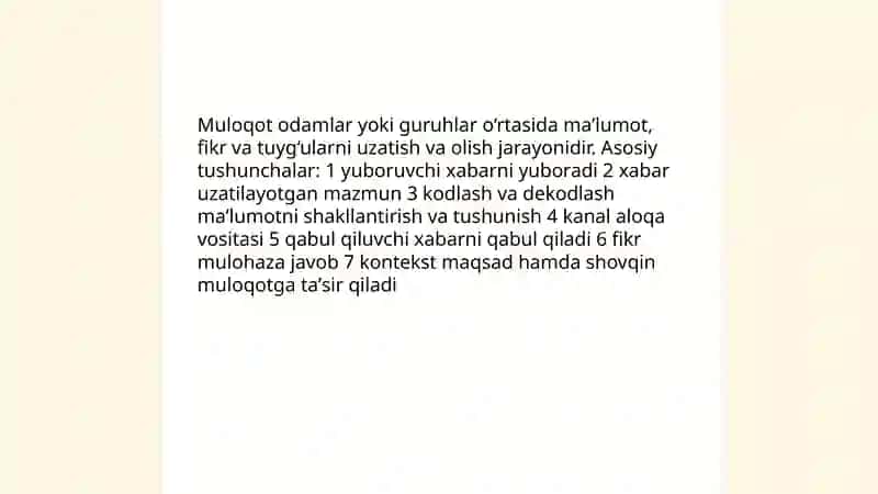 Muloqot 3