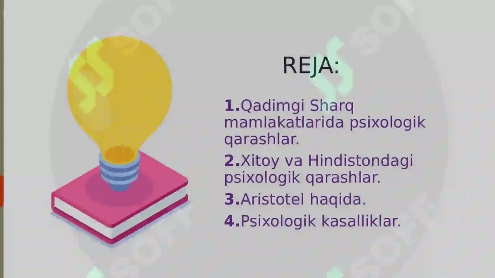 Sharq mutafakkirlarining psixologik qarashlari 3