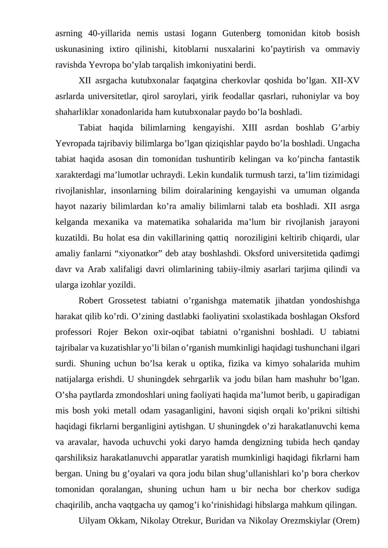 O‘rta asrlarda madaniyatning rivojlanishi 3