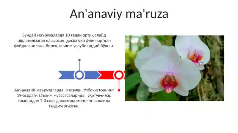 Ma’ruza turlari va uning tasnifi 3