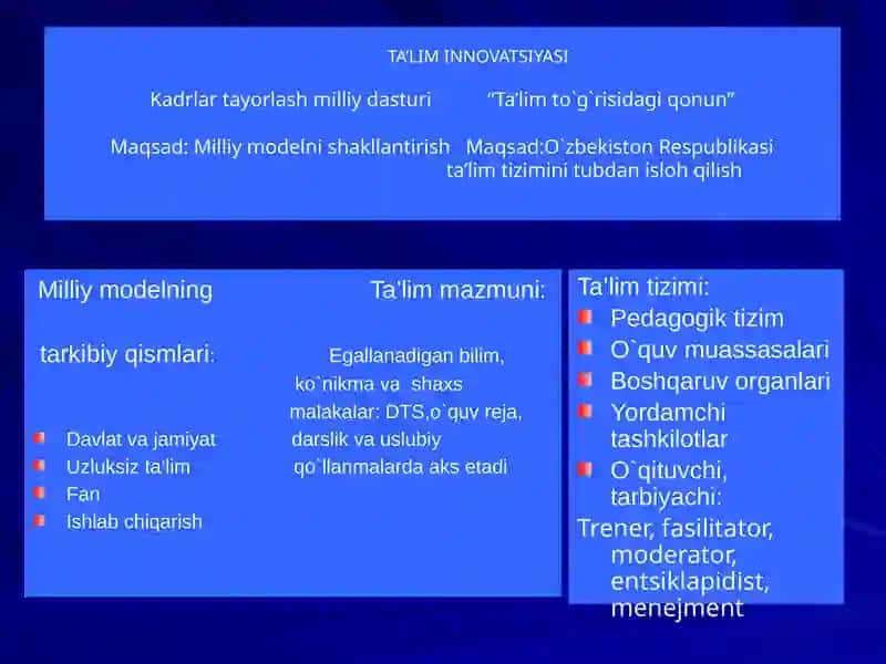 TA’LIM INNOVATSIYASI 3