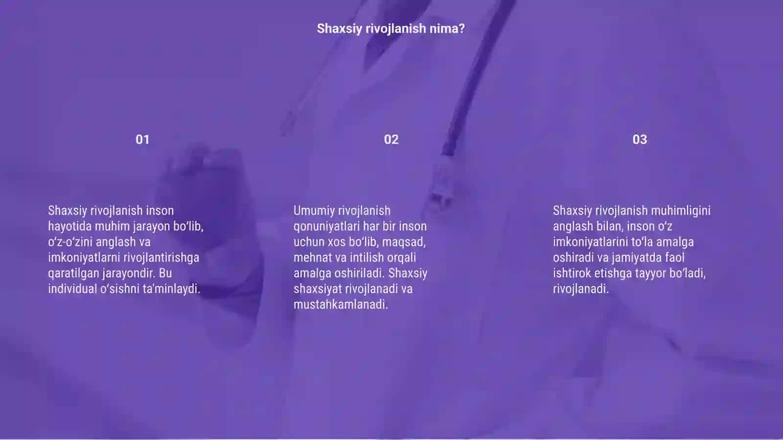 Individual rivojlanishning umumiy qonuniyatlari 3