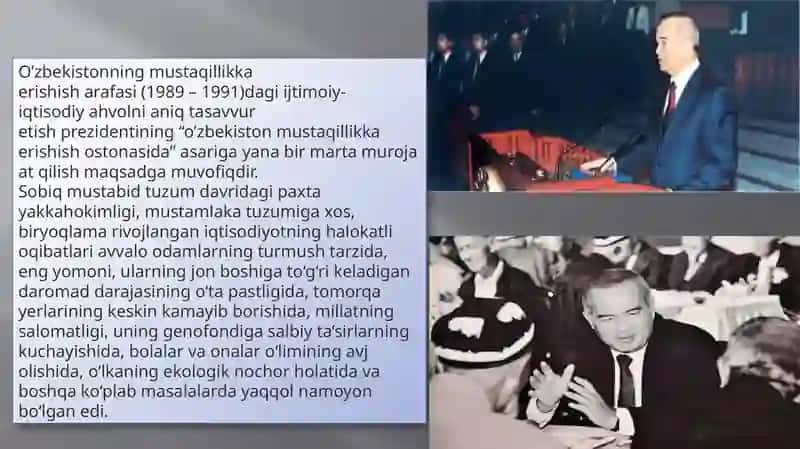 Mustaqillikga erishish jarayonlari Oʻzbekistonda 3
