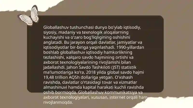 Globallashuv va uning tarbiyaga ta‘siri 3