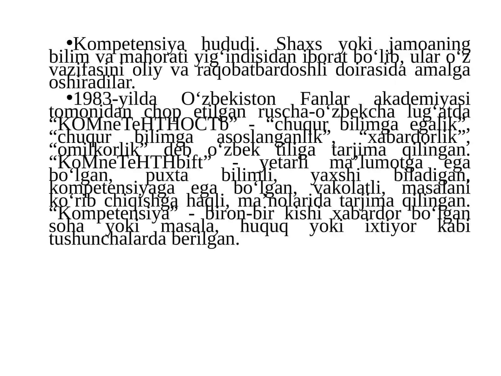 Shaxsiy akademik faoliyatni tashkil etish 3