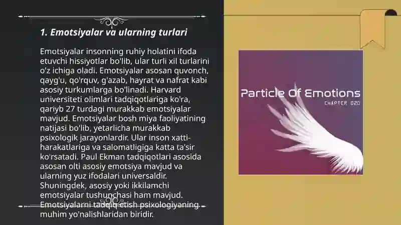 Emotsiyalar va ularning turlari 3