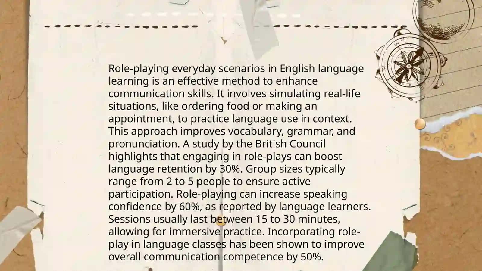 Role-playing everyday scenarios in English language learning 3