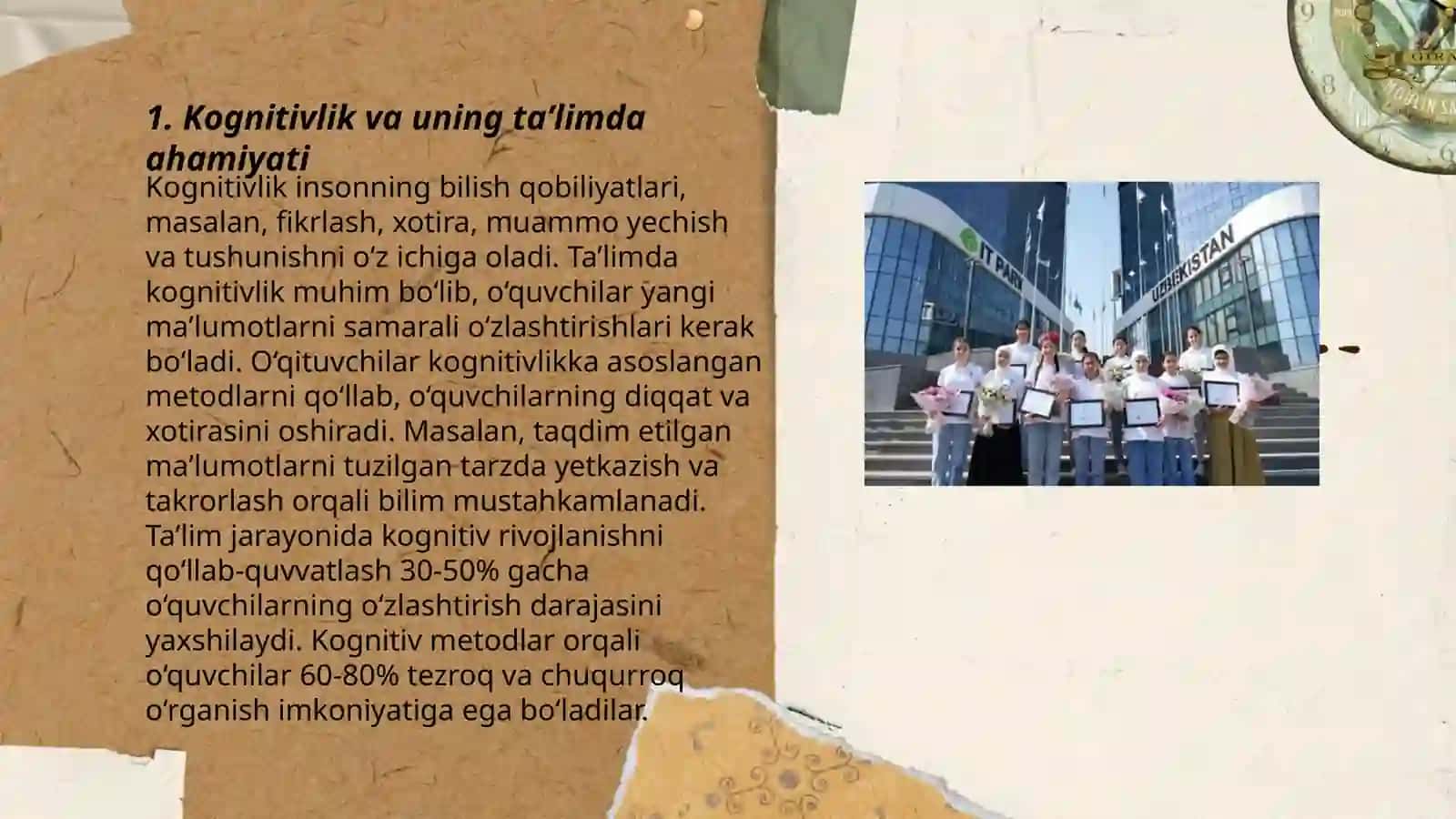 Taʼlim Jarayonida oʻquvchilarda kognitivlikni shakllantirish 3