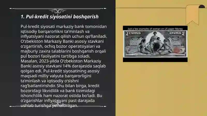 Pul-kredit siyosati 3