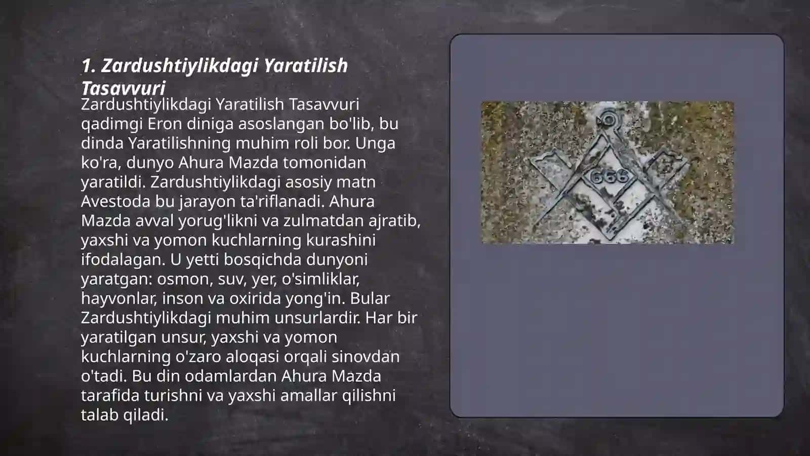 Zardushtiylikning teologik tizimi va diniy marosimlari 3