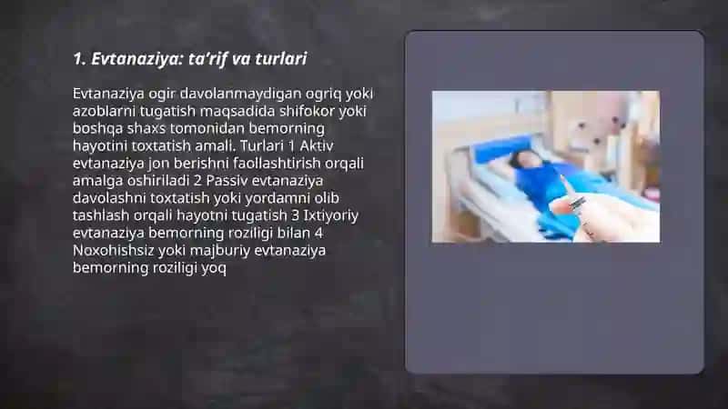 Evtanaziya muomolari 3