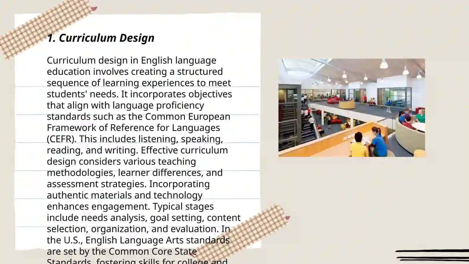 Curriculum Design in English Language Education 3