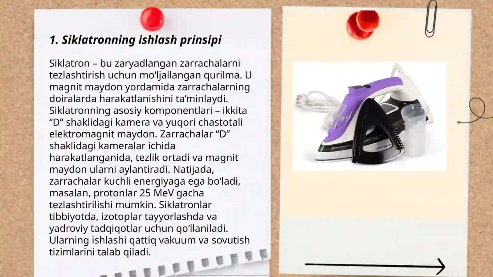 Siklatron va effektiv massa 3