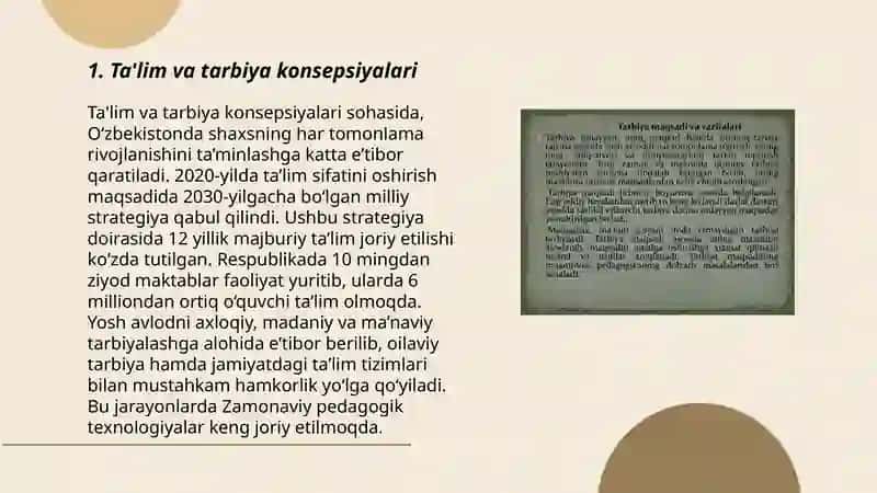 Tarbiya metodlarini tanlab olish shartlari Pedagogika 3