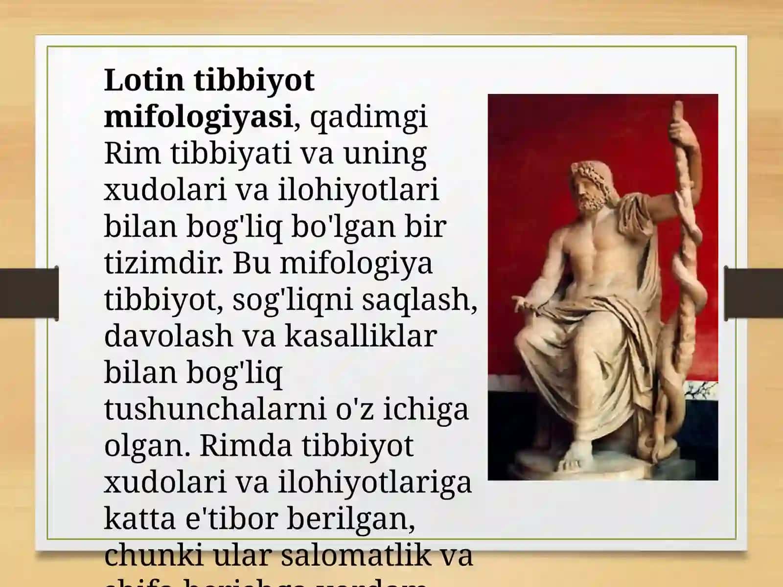 Tibbiyotda lotin-yunon mifologiyasi 3