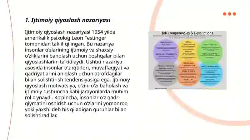 Ijtimoiy qiyoslash va differensial psixologiya 3