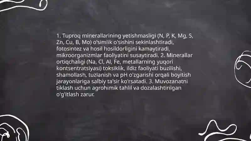 Boyitish jarayoniga tasir etubchi omillar 3