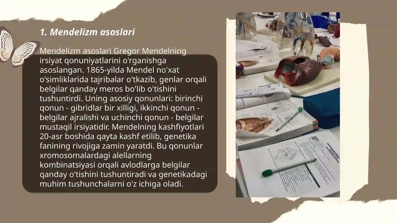 Mendelizm.Irsiy kasalliklar 3