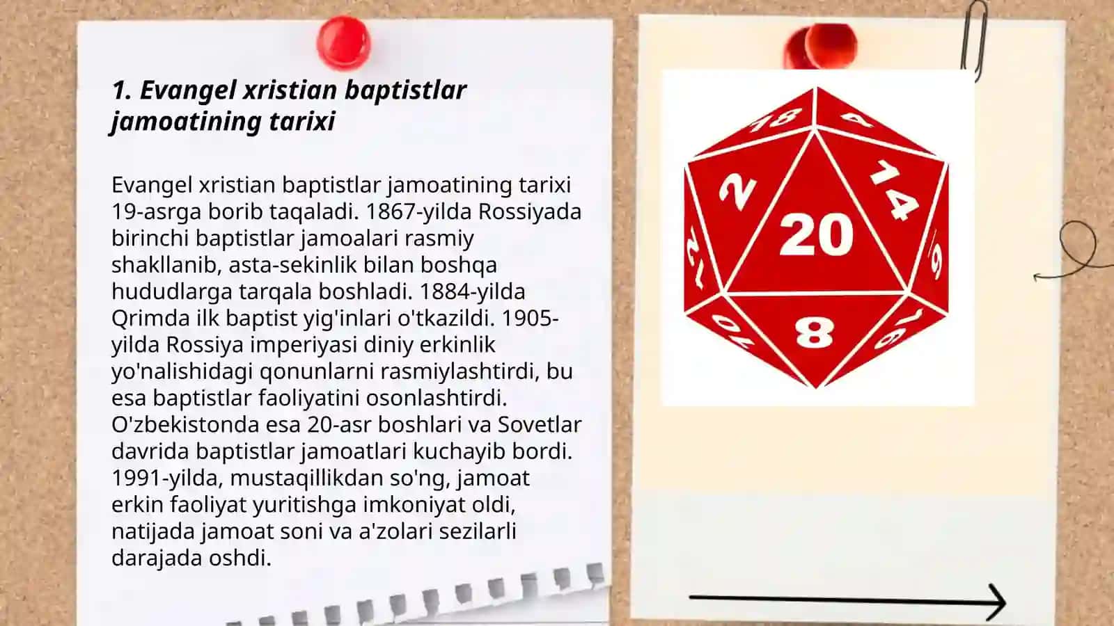 Evangel xristian baptistlar cherkovi 3