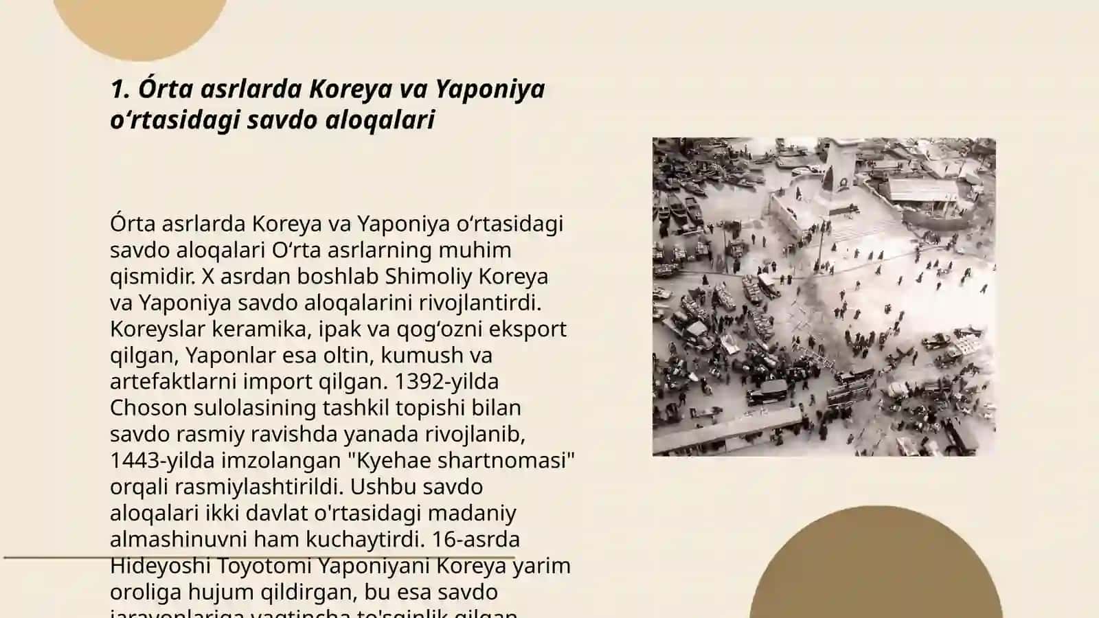 Órta asrlarda Koreya va Yaponiya 3