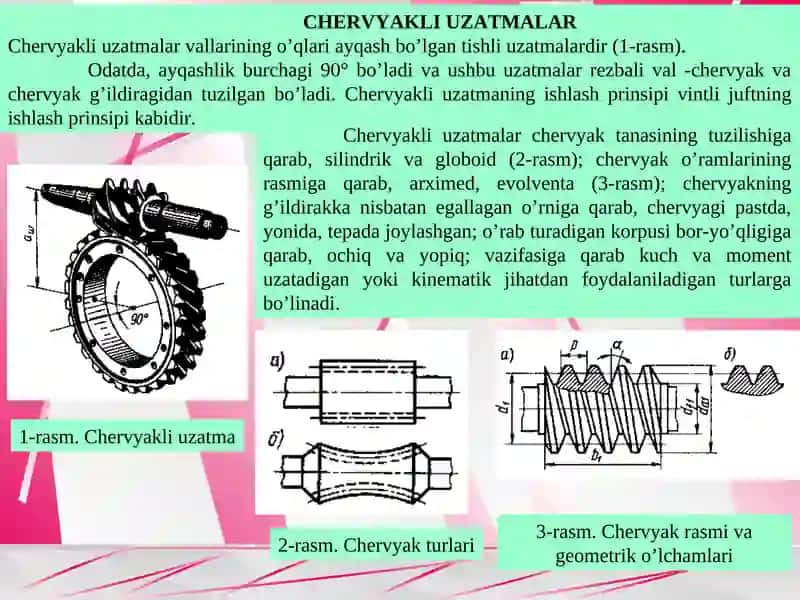 Zanjirli uzatmalar 3
